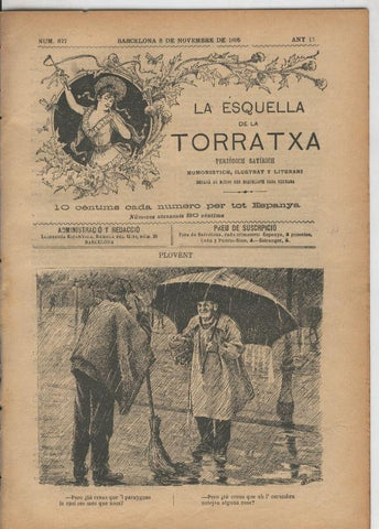 La esquella de la Torratxa numero 0878 del 8.11.1895