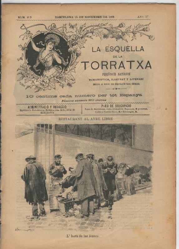 La esquella de la Torratxa numero 0879 del 15.11.1895