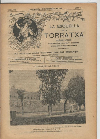 La esquella de la Torratxa numero 0882 del 6.12.1895