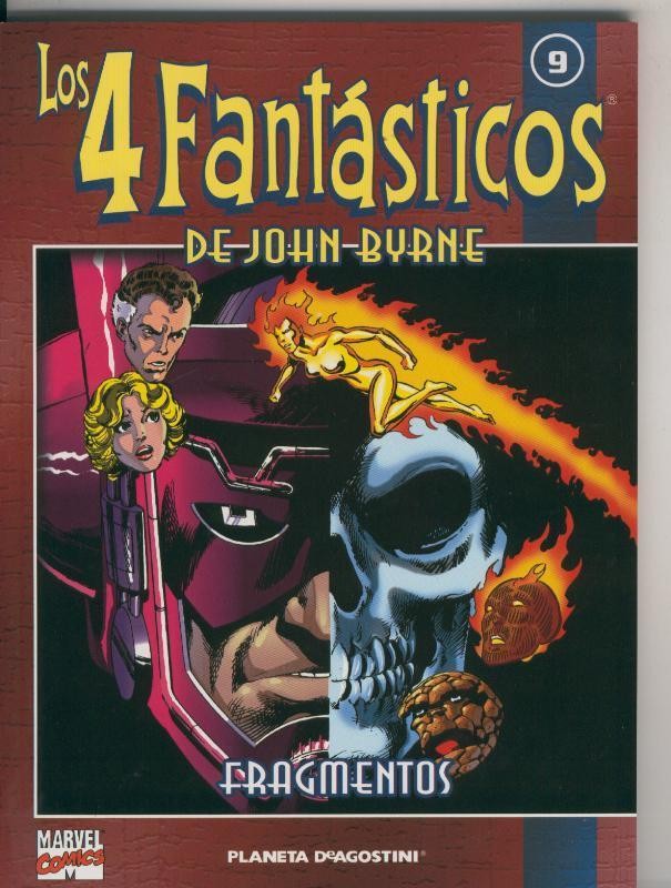 Coleccionable Los 4 Fantasticos de John Byrne numero 09