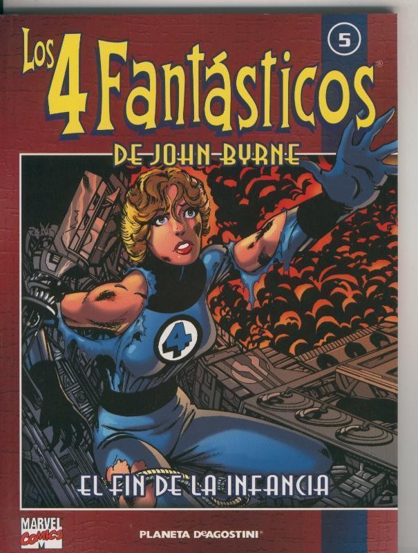 Coleccionable Los 4 Fantasticos de John Byrne numero 05