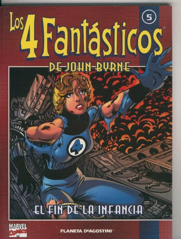 Coleccionable Los 4 Fantasticos de John Byrne numero 05