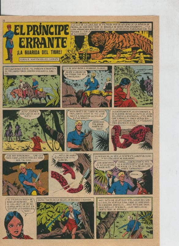 El Principe Errante: La guarida del tigre (Carrion)