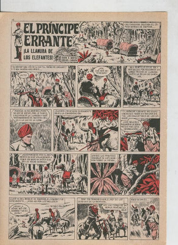 El Principe Errante: La llanura de los elefantes (Carrion)
