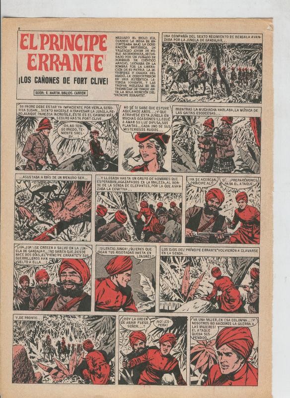 El Principe Errante: Los cañones de Fort Clive (Carrion)