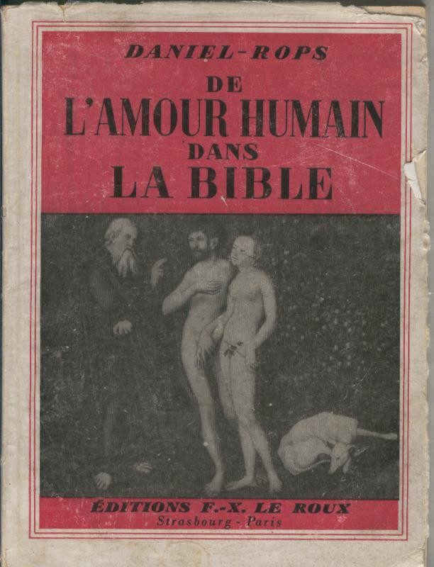 De l amour humain dans La Biblie