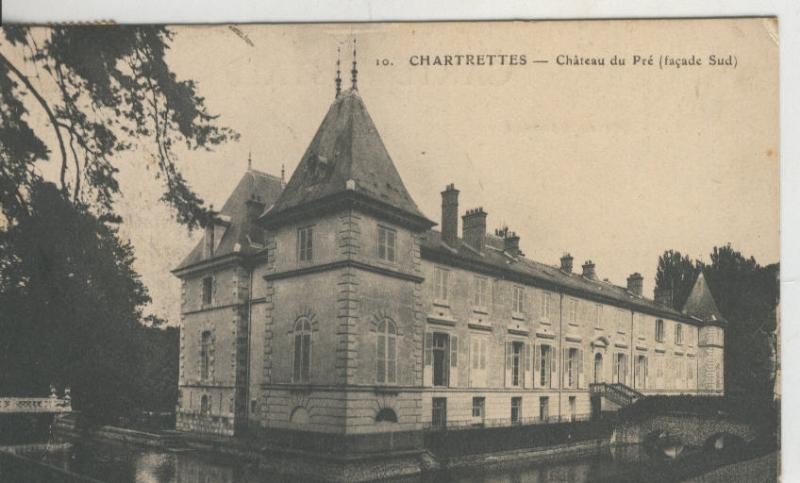 Postal 009125: Chartrettes-Chateau du Pre