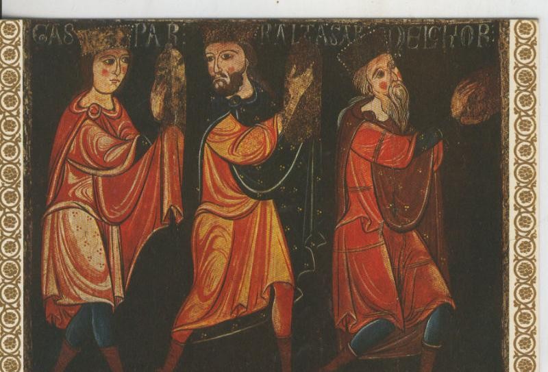 Postal 009133: Los Santos Reyes, parroquia de Avia, Barcelona
