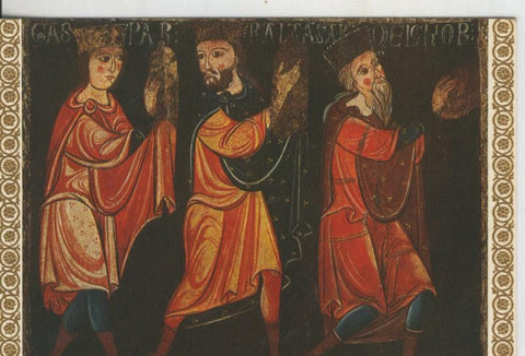 Postal 009133: Los Santos Reyes, parroquia de Avia, Barcelona