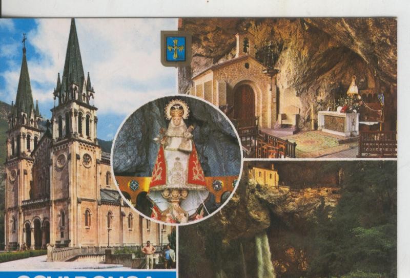 Postal 009134: Covadonga, diversos aspectos