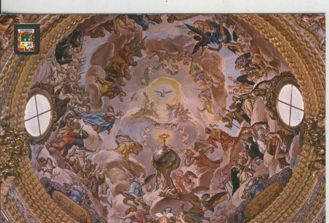 Postal 009135: Cupula Santa Santorum de la Cartuja de Granada