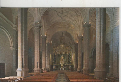 Postal 009147: Interior basilica de los Corporales en Daroca, Zaragoza