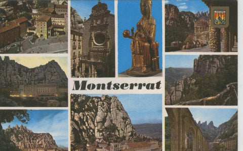 Postal 009170: Vistas varias de Montserrat, Barcelona