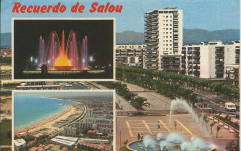 Postal 009173: Vistas varias de Salou, Tarragona
