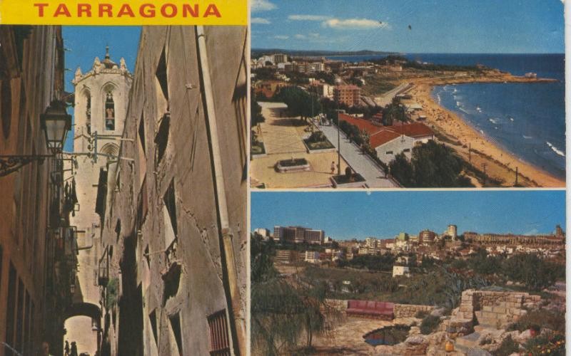 Postal 009177: Vistas varias de Tarragona