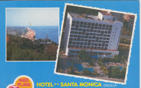 Postal 009178: Hotel Santa Monica de Calella, Barcelona