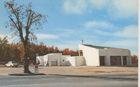 Postal 009189: Santuario de la Mare de Deu del Bon Viatge en el Port de la panadella, Barcelona