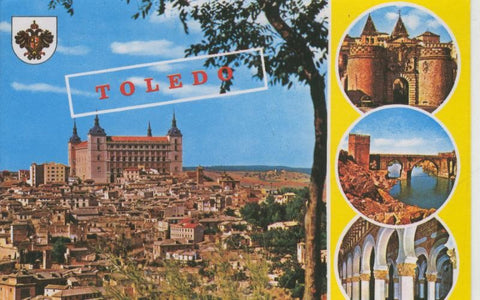 Postal 009197: Vistas varias de Toledo