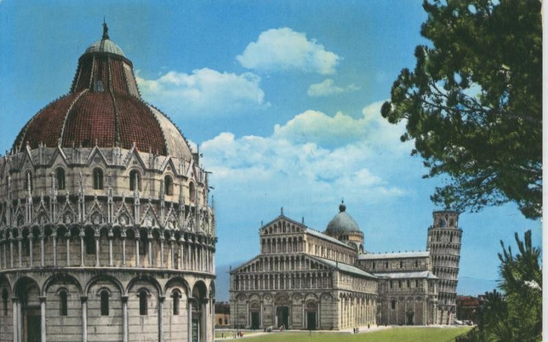 Postal 009202: Pisa, Plaza de la catedral