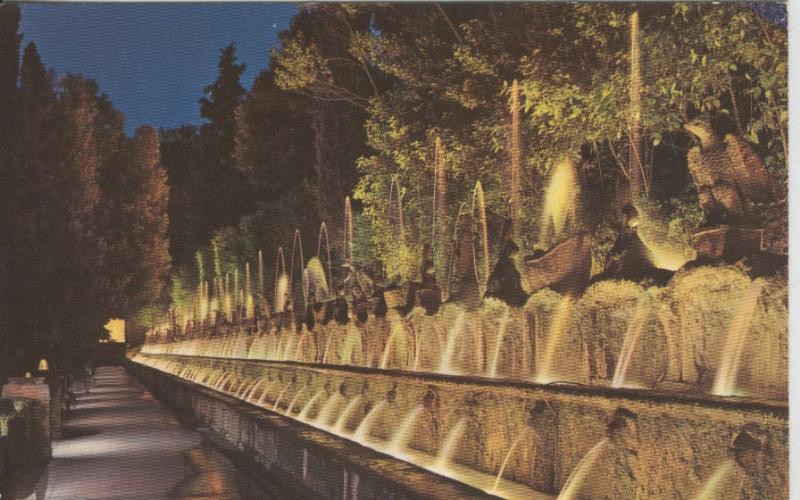 Postal 009207: Fontane de Tivoli, Italia