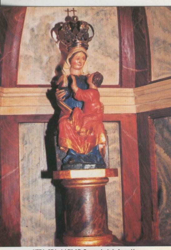 Postal 009239: Virgen Ntra Sra del Pilar, patrona de Arenas de San Pedro, Avila