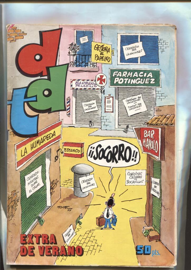 DDT extra verano 1977: Carioco, Don Pelmazo, Don Berrinche