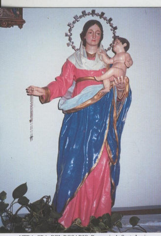 Postal 009258: Virgen Ntra Sra de los Dolores, parroquia de Santa Lucia, Las Palmas