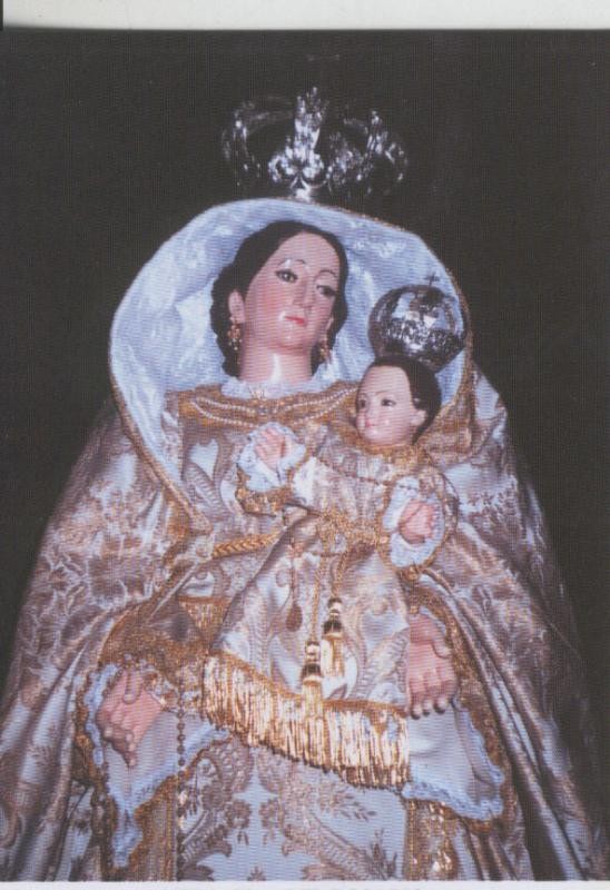 Postal 009259: Virgen Ntra Sra de los Dolores, parroquia de San Martin, Artenara, Las Palmas