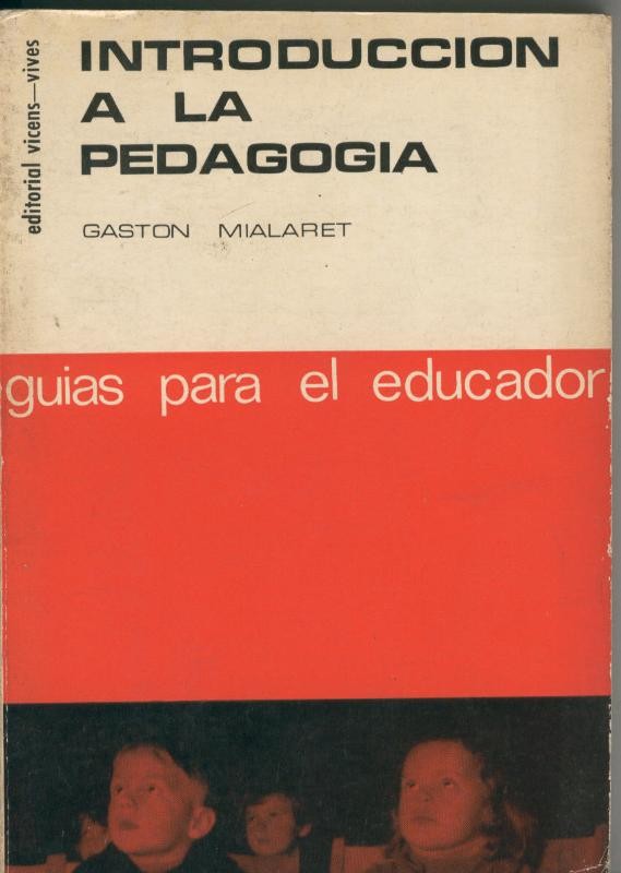 Introduccion a la Pedagogia