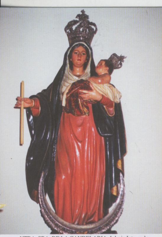 Postal 009262: Virgen Ntra Sra de la Candelaria, Iglesia de San Antonio, Las Palmas