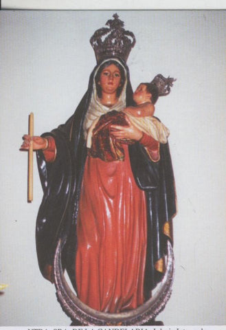 Postal 009262: Virgen Ntra Sra de la Candelaria, Iglesia de San Antonio, Las Palmas