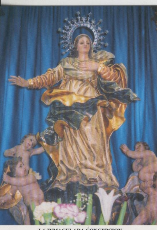 Postal 009268: Virgen La Inmaculada Concepcion, Patrona de Bisimbre, Zaragoza