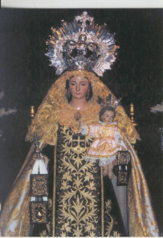 Postal 009275: Virgen Ntra Sra del Carmen, Iglesia del Santo Angel, Sevilla