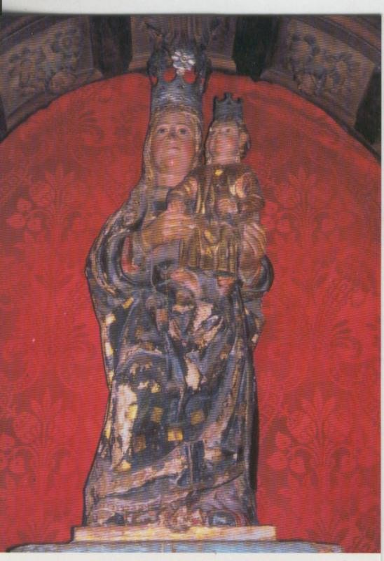 Postal 009282: Virgen Ntra Sra de la Paz, Iglesia Parroquial de Cabrejas del Pinar, Soria
