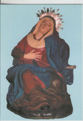 Postal 009284: Virgen de las Angustias, Escuela de Juan de Juni, Segovia