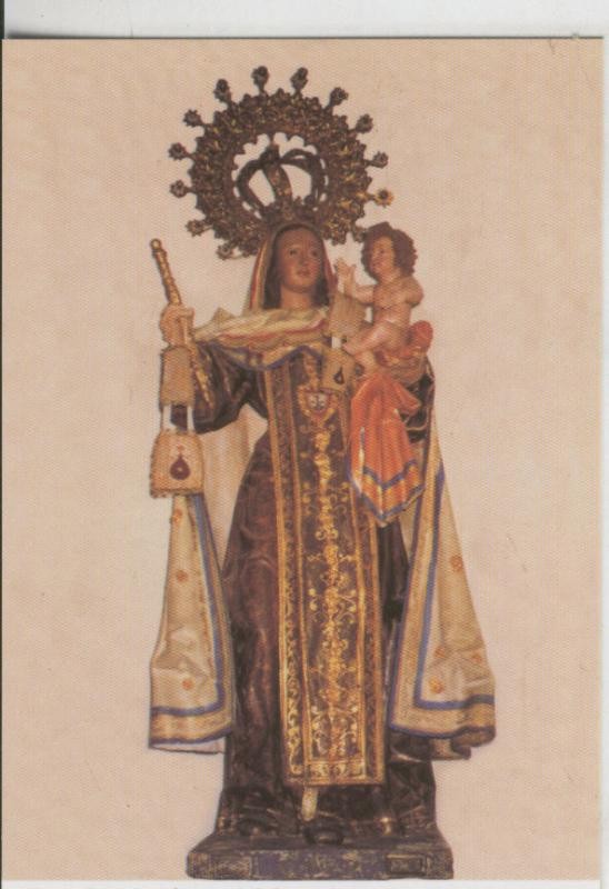 Postal 009320: Virgen Ntra Sra del Carmen, patrona de Gimialcon, Avila