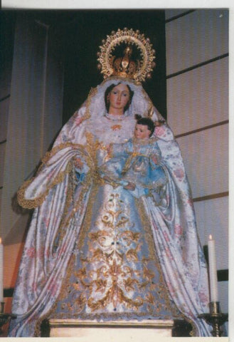 Postal 009335: Virgen Ntra Sra de los Remedios, iglesia San Gines, Madrid