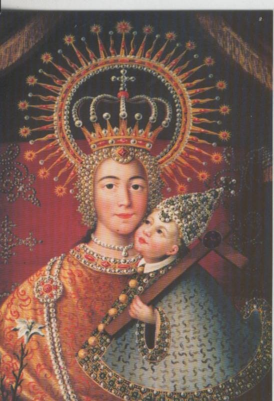 Postal 009349: Virgen Ntra Sra de los Desamparados, convento Santa Clara, Pontevedra