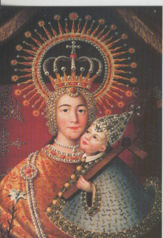 Postal 009349: Virgen Ntra Sra de los Desamparados, convento Santa Clara, Pontevedra