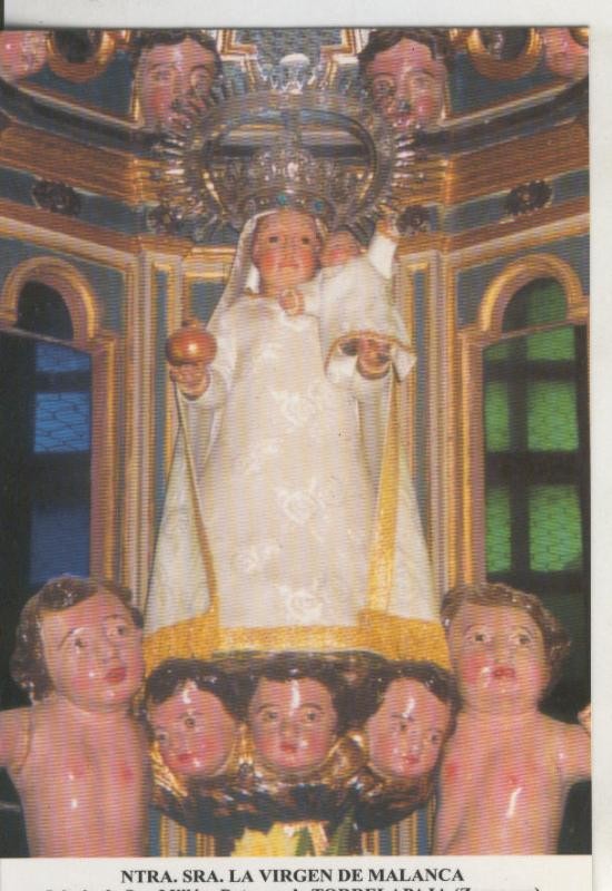 Postal 009356: Virgen Ntra Sra de Malanca, patrona de Torrelapaja, Zaragoza
