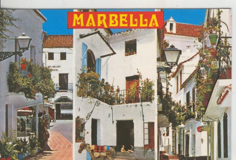 Postal 009394: calles tipicas de marbella, malaga