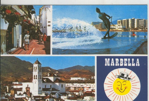 Postal 009406: Vistas varias de Marbella, malaga