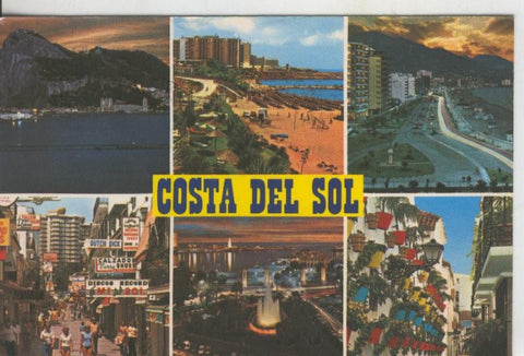 Postal 009409: Costa del Sol, vistas diversas