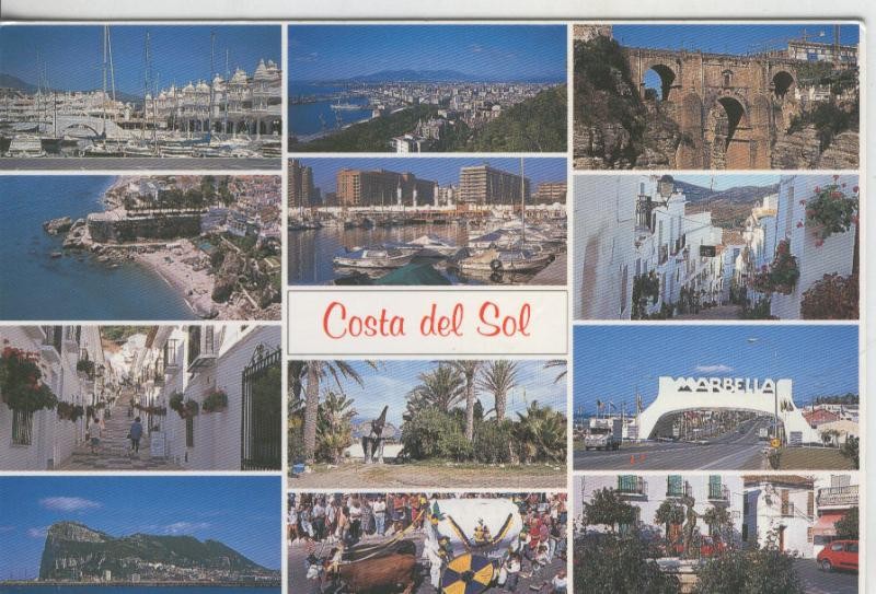 Postal 009410: Costa del Sol, vistas diversas
