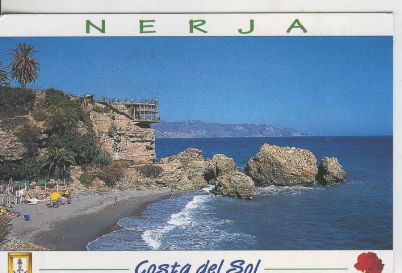 Postal 009414:  Mirador Balcon de Europa de Nerja, Malaga