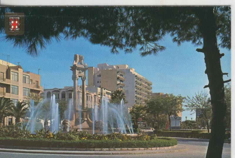 Postal 009439: Fuente del parque Jose Antonio de Almeria