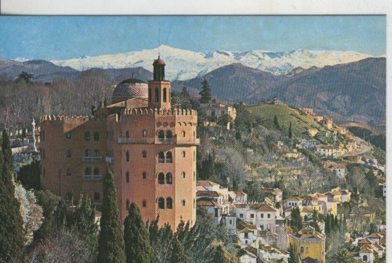 Postal 009446: Vista de Granada y Sierra Nevada