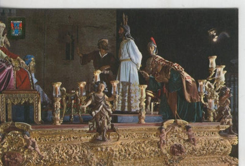 Postal 009457: Paso Nuestro Padre Jesus ante Anas en la semana santa sevillana
