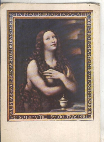 Postal 004834 : La Magdalena de Leonardo de Vinci en Catedral de Burgos