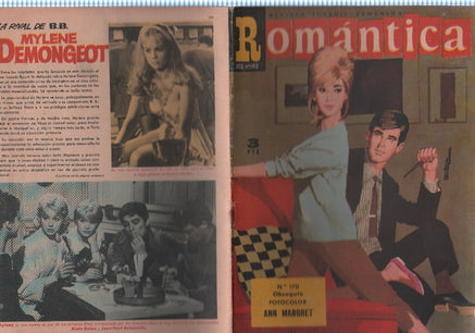 Romantica numero 170: ficha de Mylene Demongeot